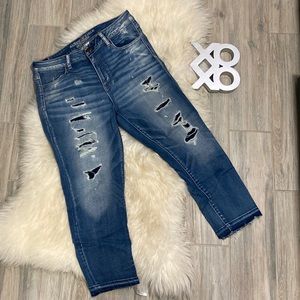 American Eagle size 14 HIGH Rise Jegging